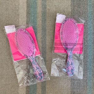 NWT Lilly Pulitzer GWP Hair Brush in Lilac Rose